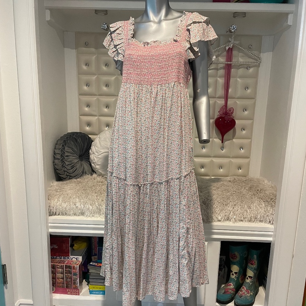 LoveShackFancy Burnley Dress NWT midi dress